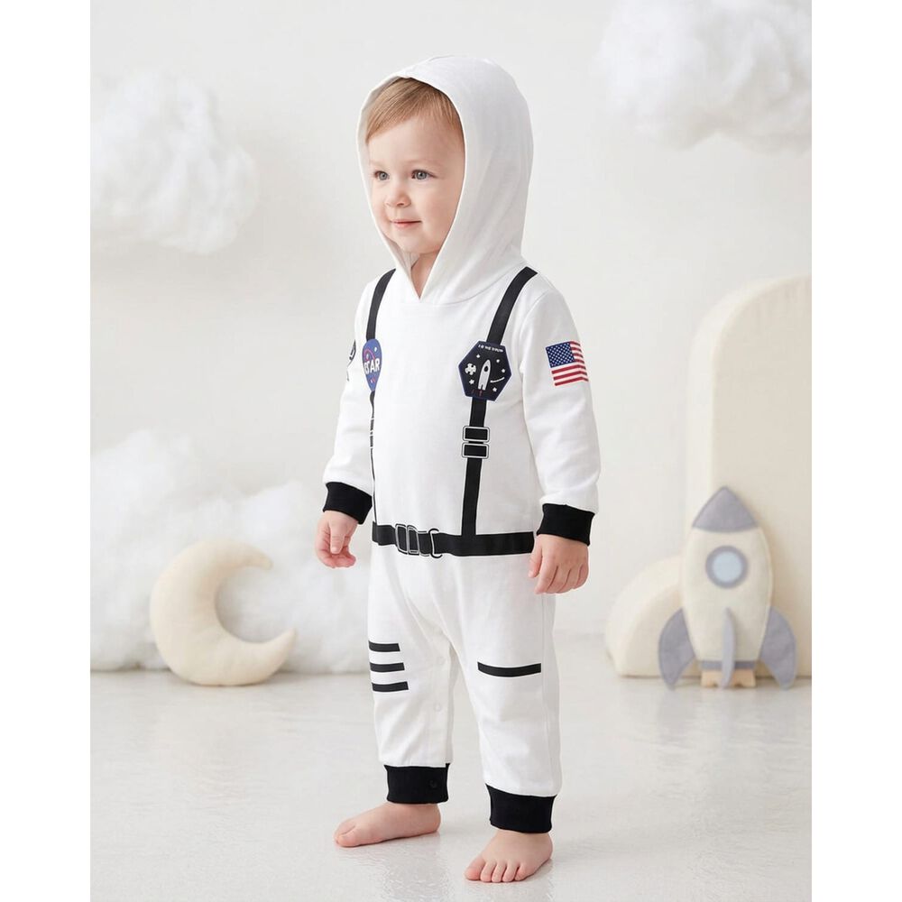 Disfraz Astronauta Cosplay Juego Rol Traje Espacial Ni&ntilde;os image number 32.0