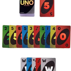 Juego De Cartas Platinum Edition Para Niños Uno