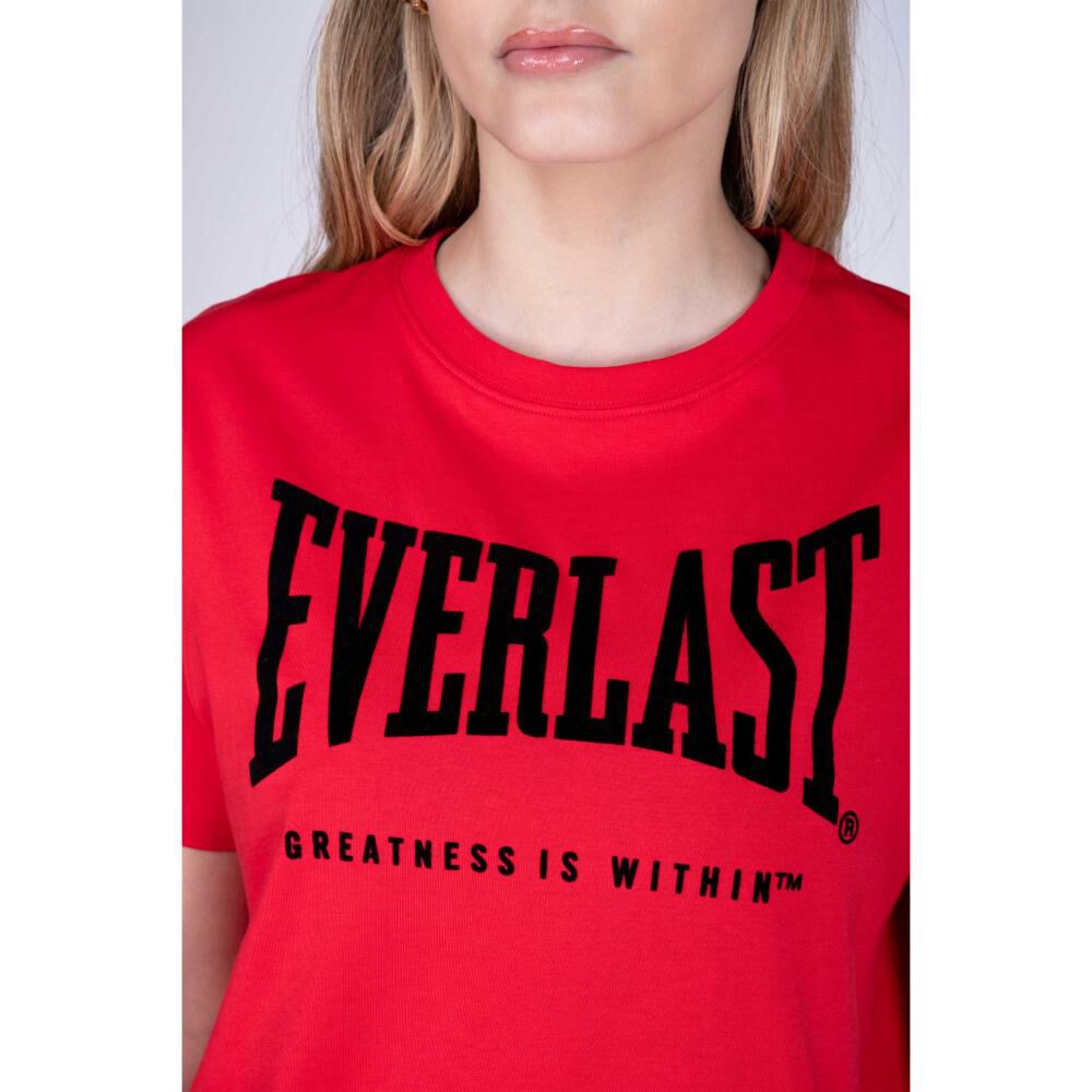 Polera M/c Genius Rojo Everlast image number 2.0