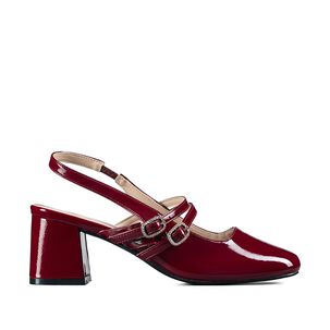 Zapato Taco Tal&oacute;n Descubierto Elegante Mujer Weide Yl053