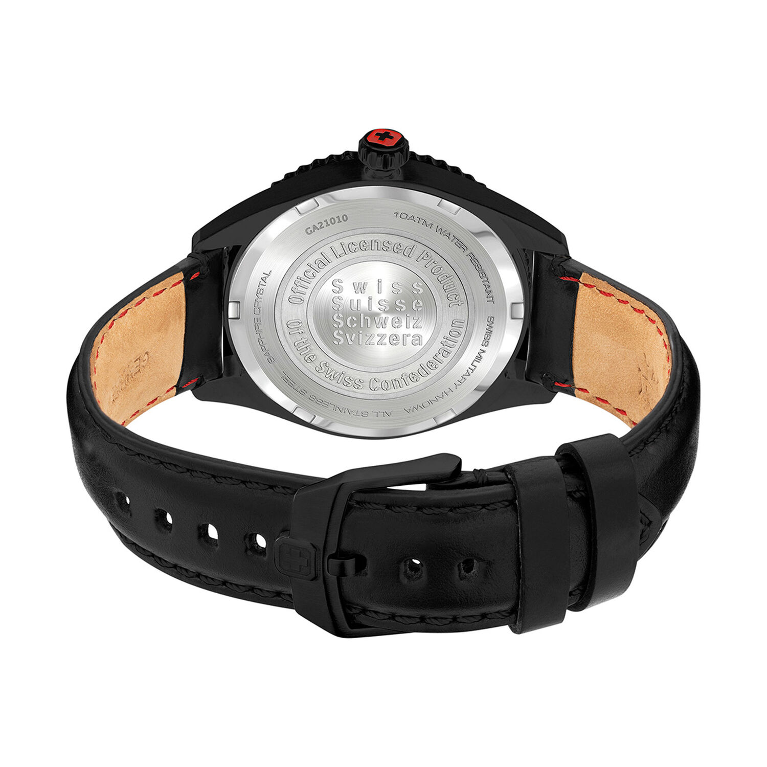 Reloj Swiss Military Hanowa Smwgb2101030 Negro image number 2.0