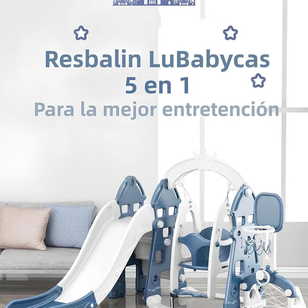 Resbalin Columpio 5 En 1 Con Accesorios Rosado Lubabycas image number 4.0