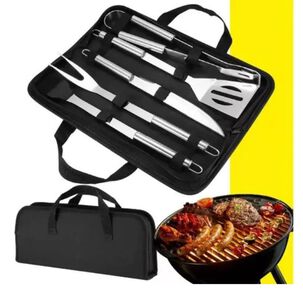 Set De Utensilios De Cocina Con Estuche Para Asar