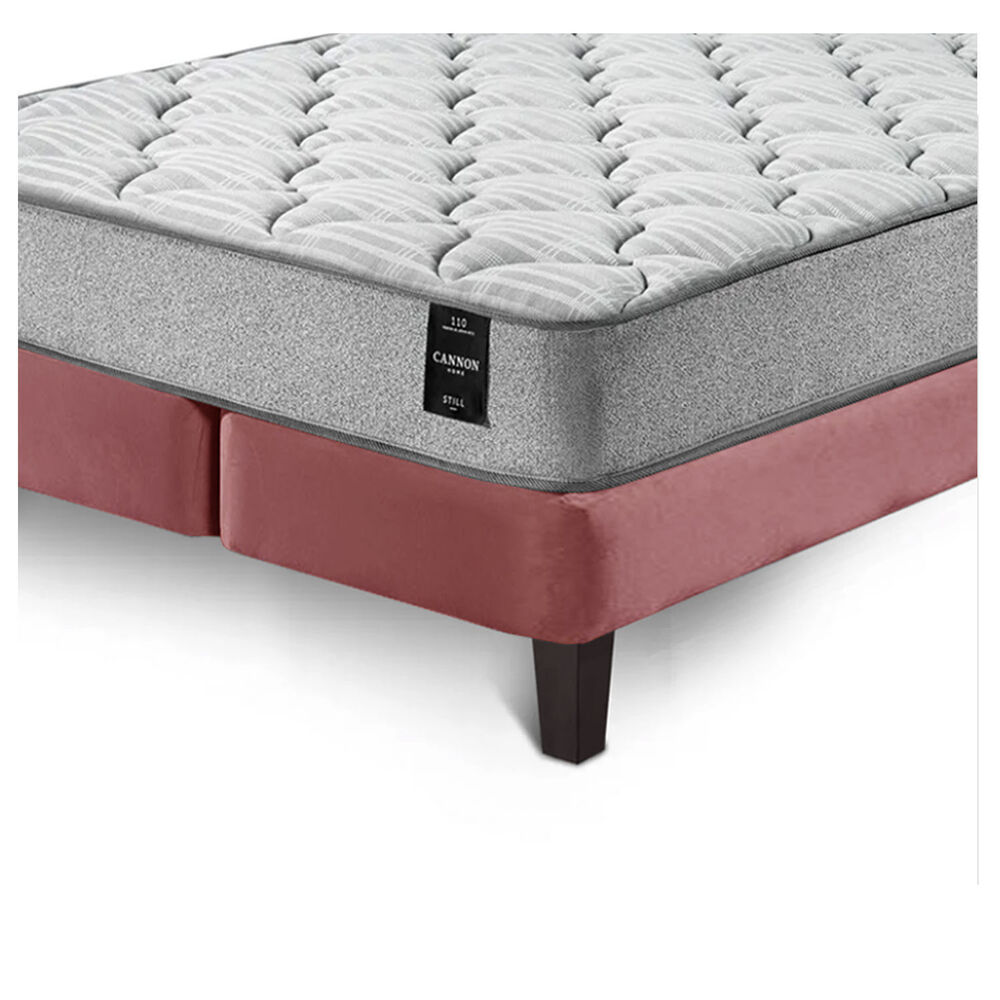 Combo Cama Cannon 2 Plazas Textil + Respaldo Tela Palo Rosa image number 7.0