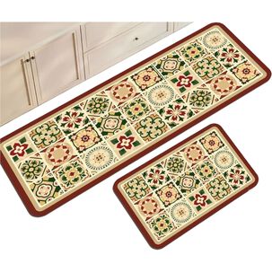 Set 2 Alfombra De Goma Para Cocina Piso Antideslizante Acg-4