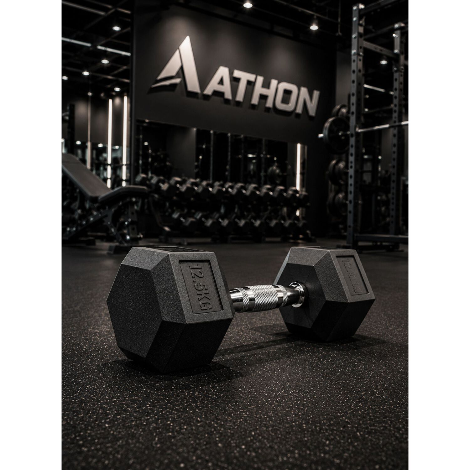 Mancuerna Hexagonal 12.5 Kg Por Unidad - Fitness Crossfit image number 3.0