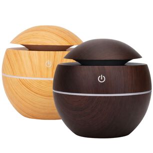 Pack 2 Humidificador Aromatizador Madera Beige 12 Esencias