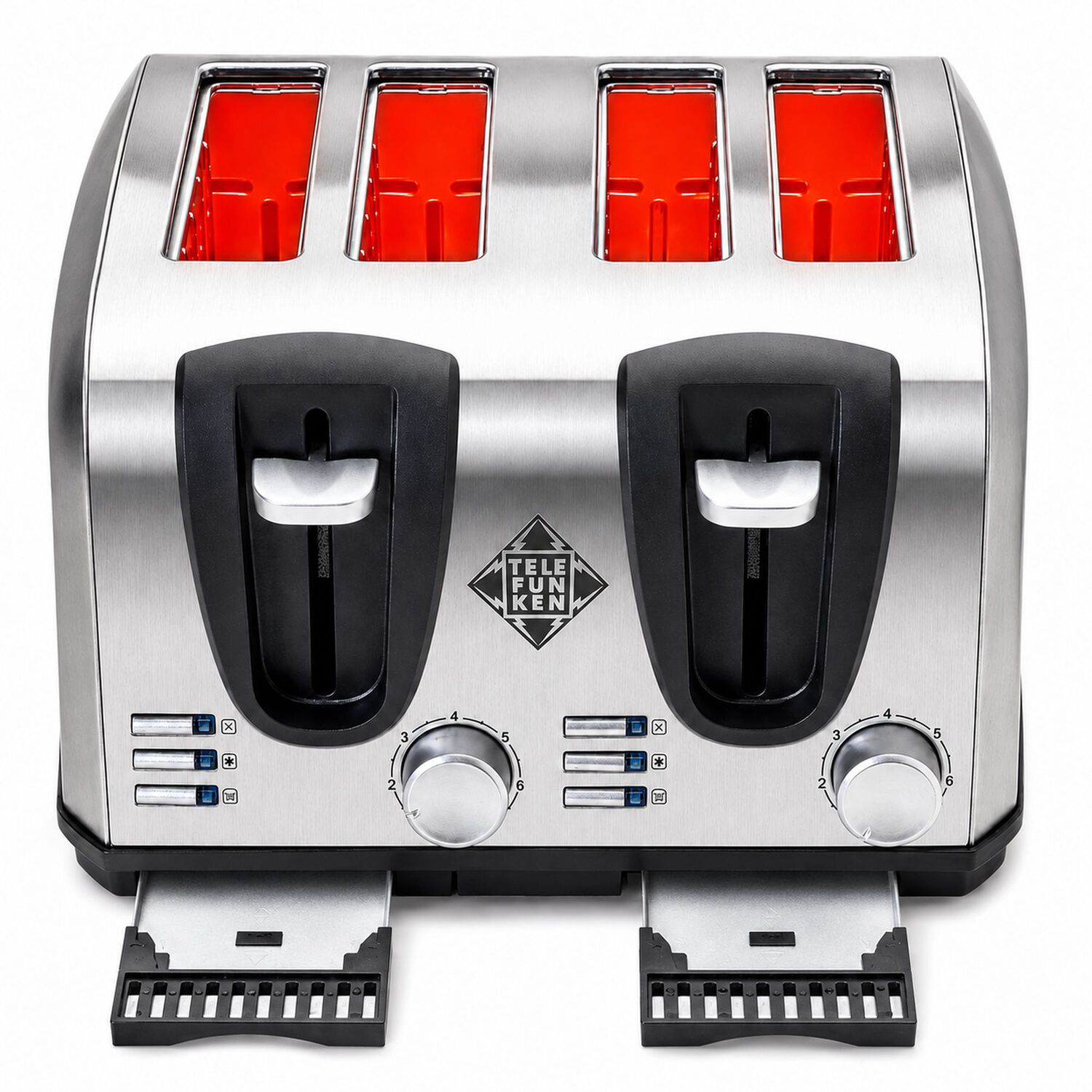 Tostador El&eacute;ctrico Doble (4en1) Easy Toast Pro Inox 1450w image number 4.0