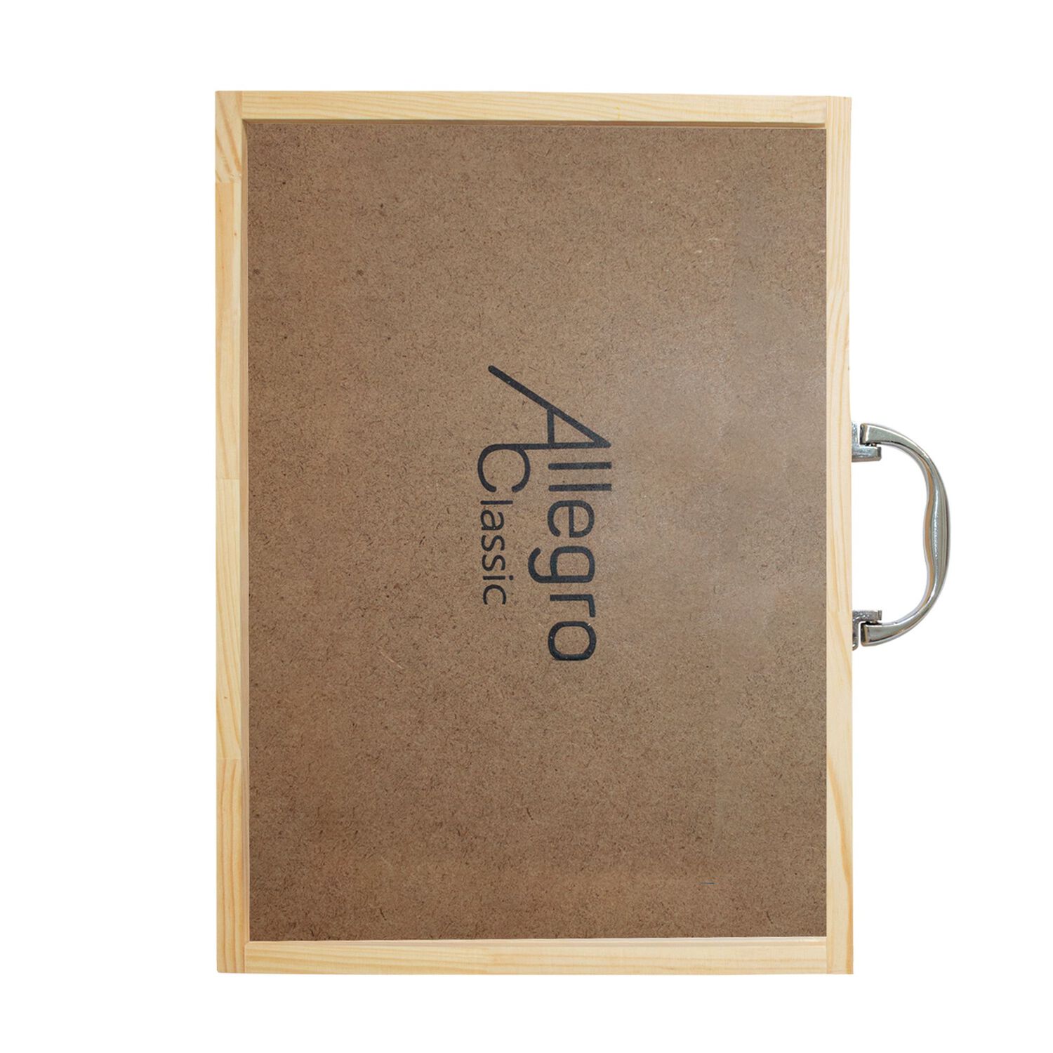 Metal&oacute;fono Crom&aacute;tico De 25 Aluminio Caja Madera All25ag image number 1.0