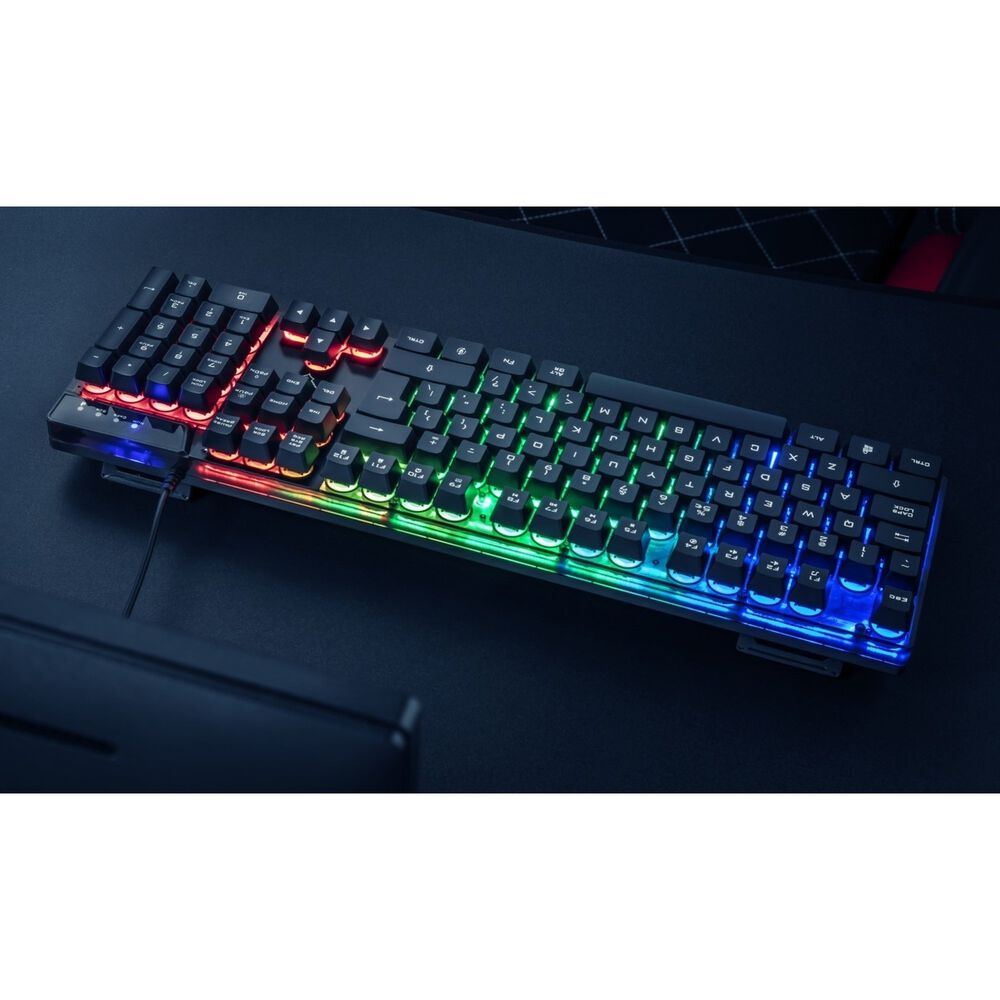 Teclado Gamer Trust Azor Gxt 835 Rgb Full Anti Ghosting image number 8.0