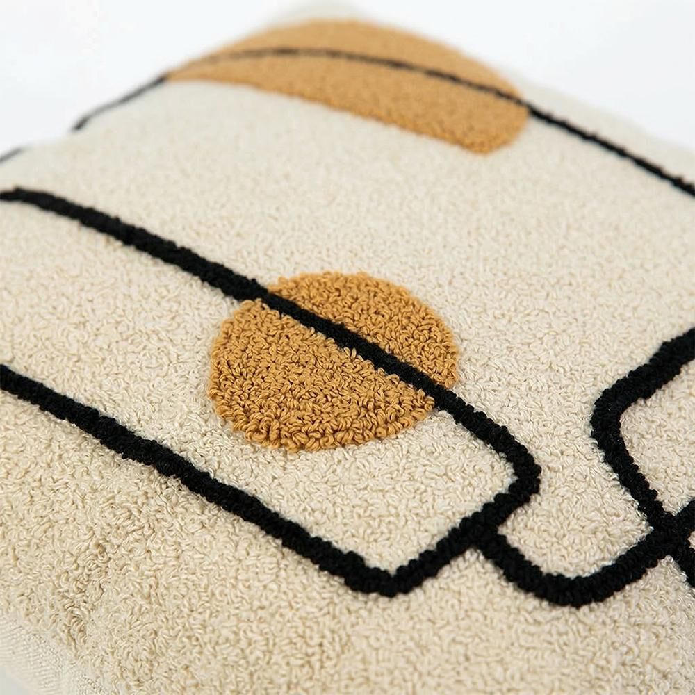 Cojin Bordado Beige Az Home / 45x45 Cm image number 1.0