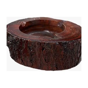 Cenicero Corteza Madera Tronco Cenicero Rustico Decorativo