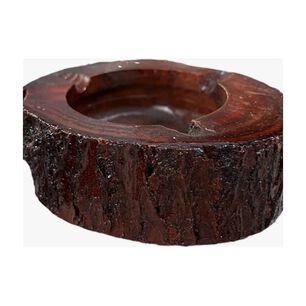 Cenicero Corteza Madera Tronco Cenicero Rustico Decorativo
