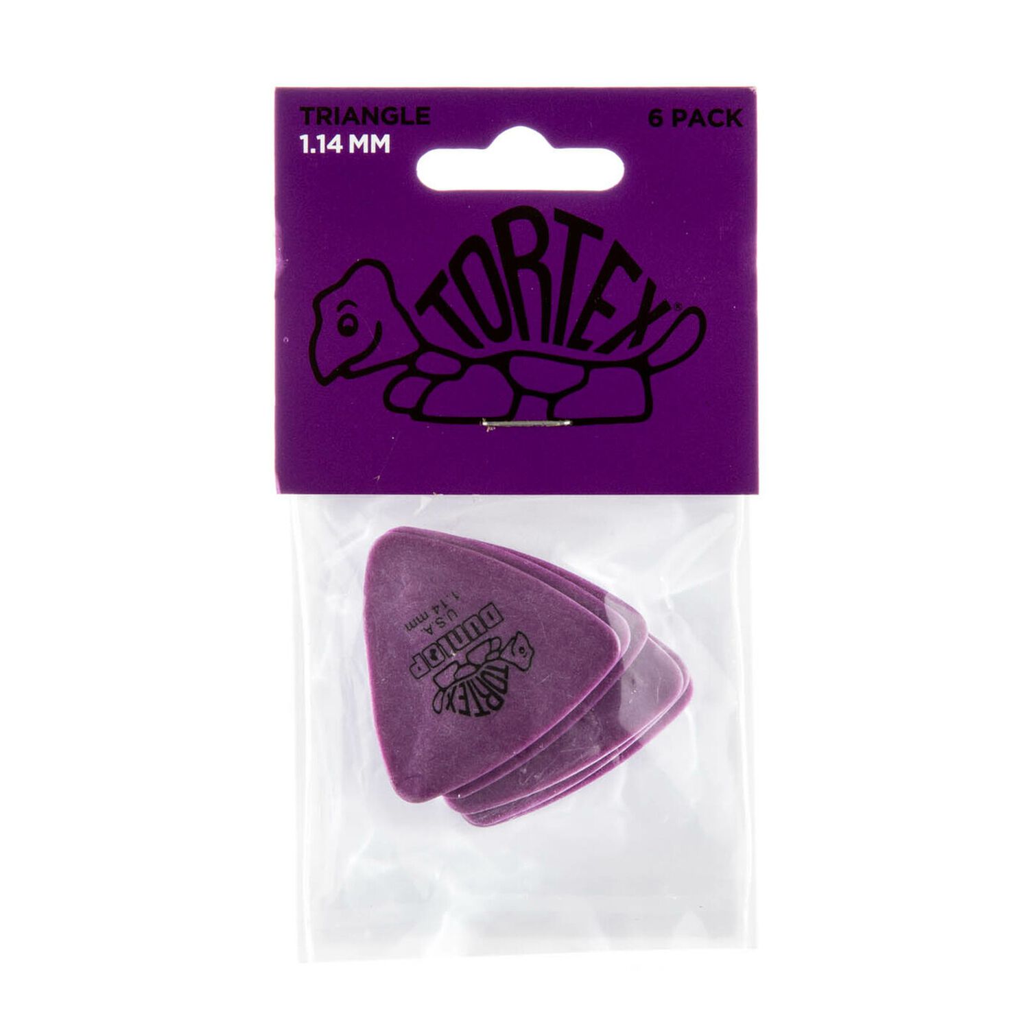 U&ntilde;etas Dunlop Tortex 431 Triangulares 1.14mm Pack 6un image number 2.0