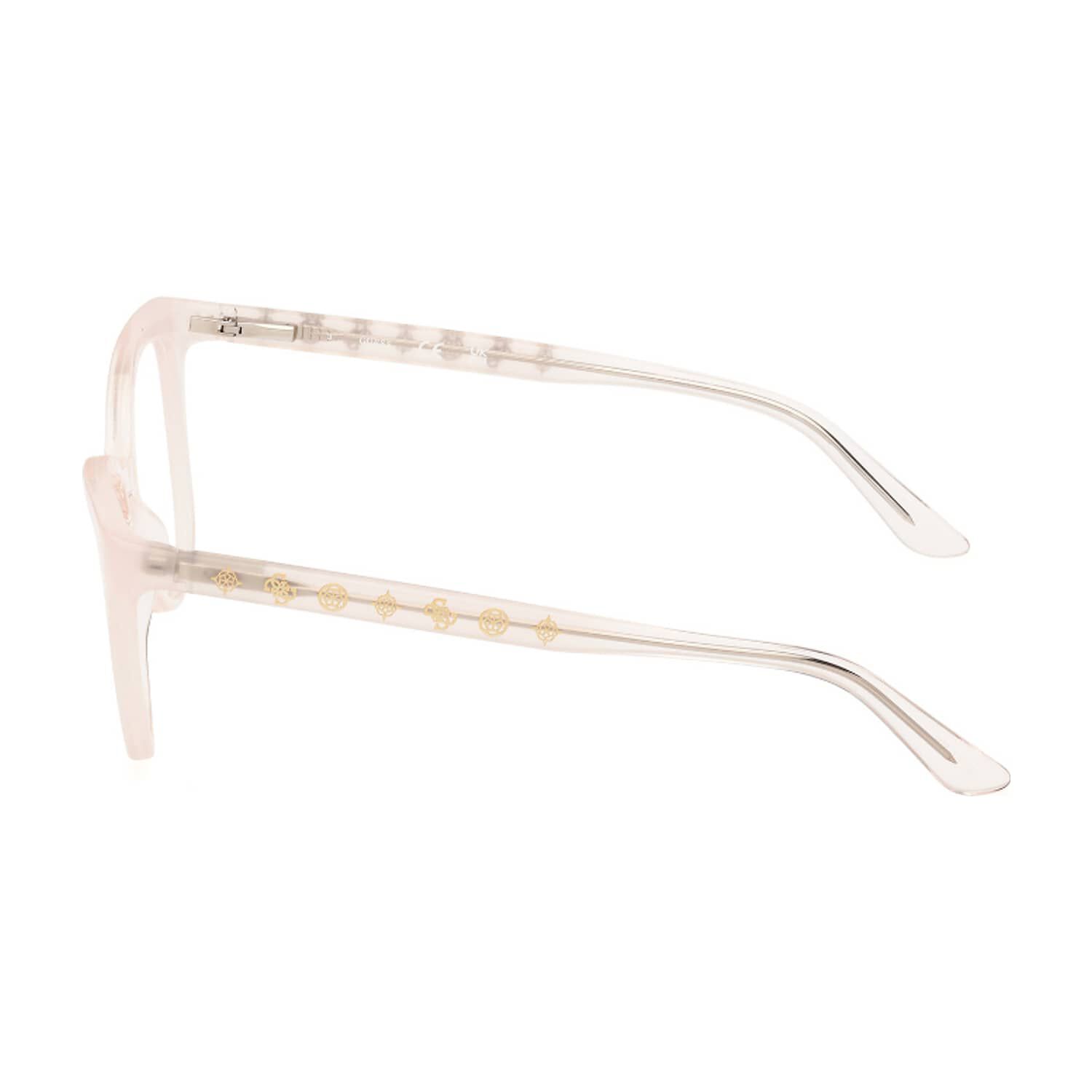 Lentes &Oacute;pticos Beige Transparente Guess image number 2.0