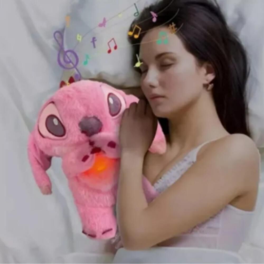 Peluche Stitch Respira Interactivo Duerme Relaja Musica Luz image number 11.0