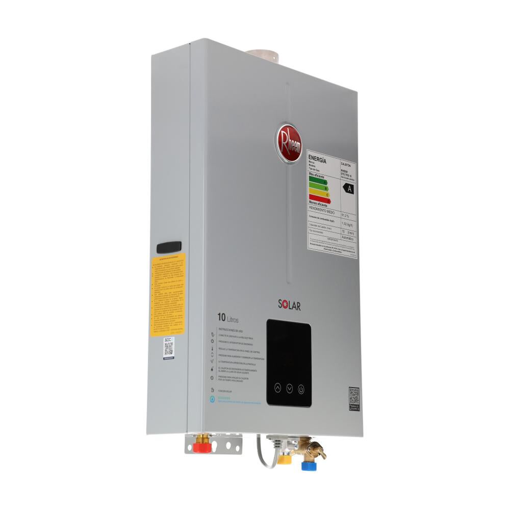 Calefont Rheem Tiro Forzado / Gas Licuado / 10 Litros image number 6.0
