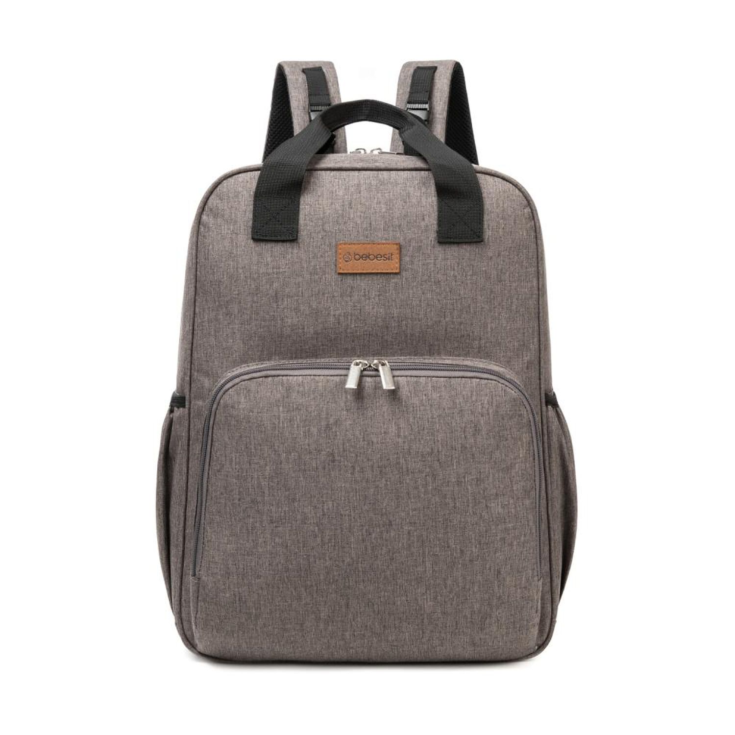 Mochila Maternal Bebesit 3 En 1 Pa&ntilde;alera Cuna Y Mudador Port&aacute;til Gris image number 2.0