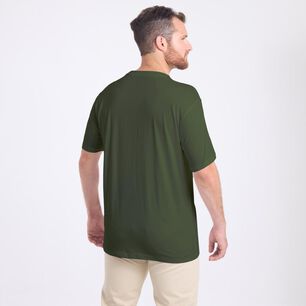 Polera Lisa Regular Manga Corta Cuello Redondo Hombre Herald