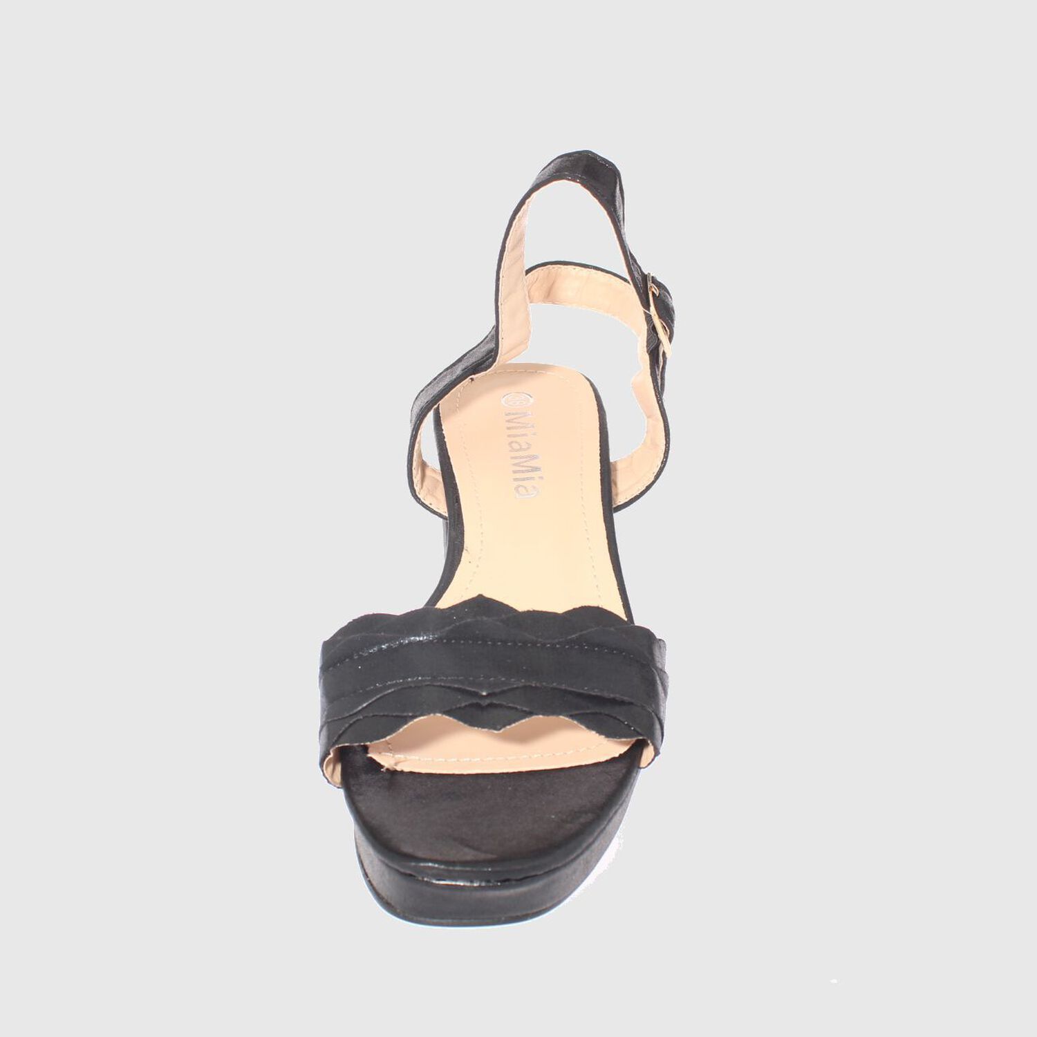 Sandalia Taco Negro Mia Mia Art. 520271black image number 2.0