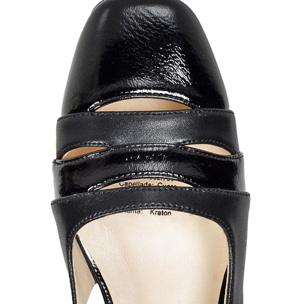 Zapato Cuero Dagmar Negro image number 6.0