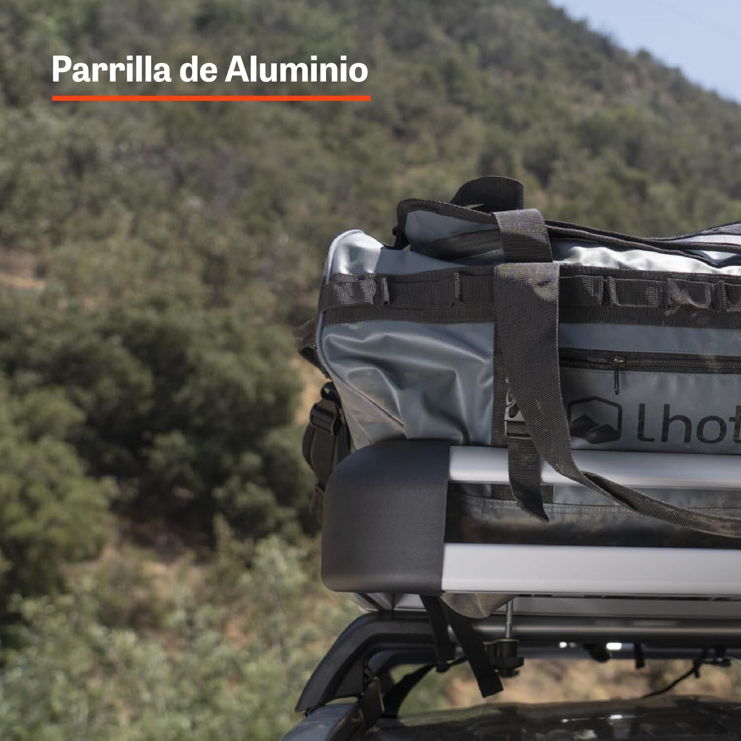 Parrilla Para Auto Aluminio Portaequipaje Universal Xroad image number 2.0