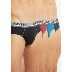 Pack 4 Slip De Algodón Kayser