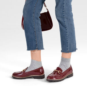 Mocasin Casual Mujer Vintage Clasico Charol Weide Jn712