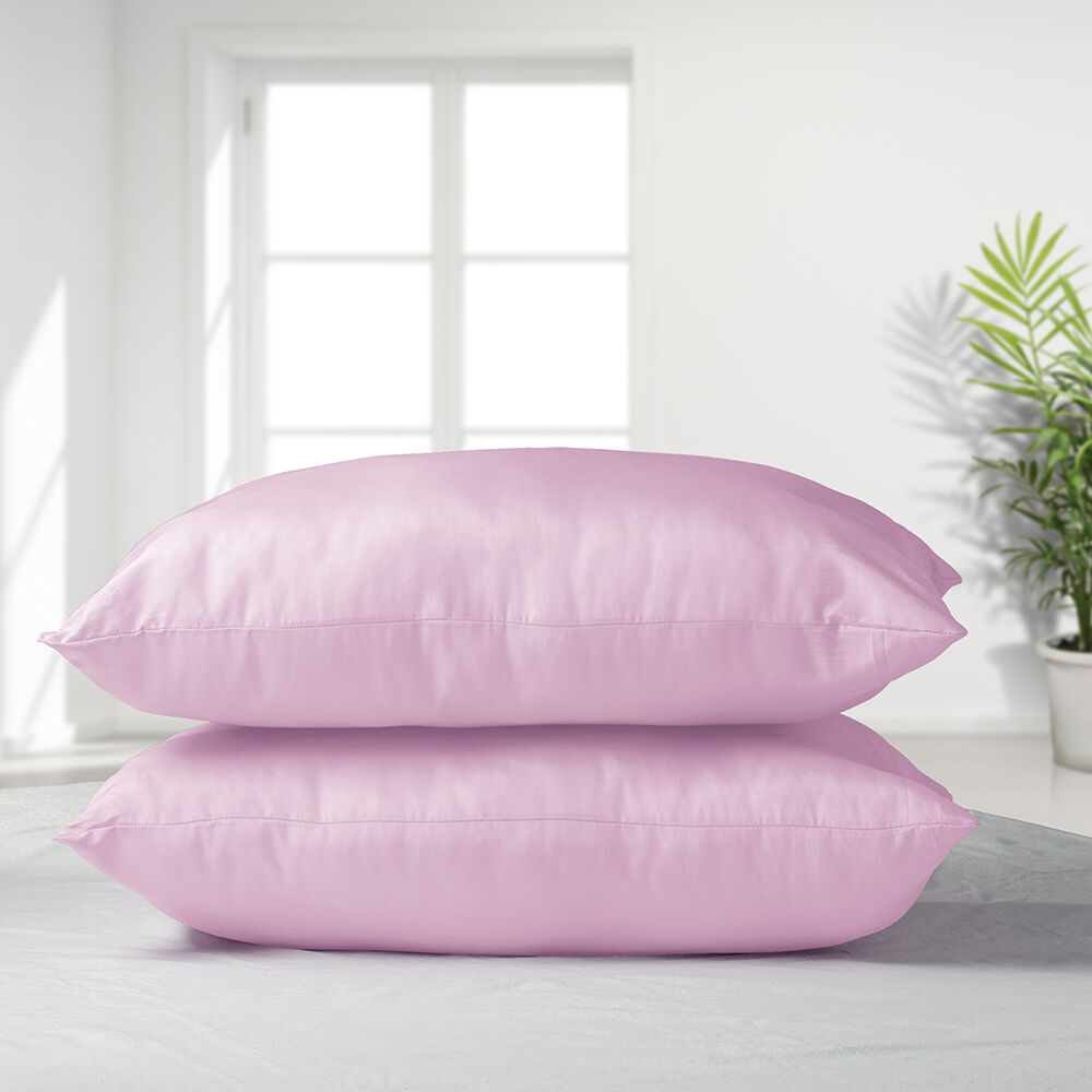 Set 2 Almohadas Eco Rosado 50x70 image number 0.0