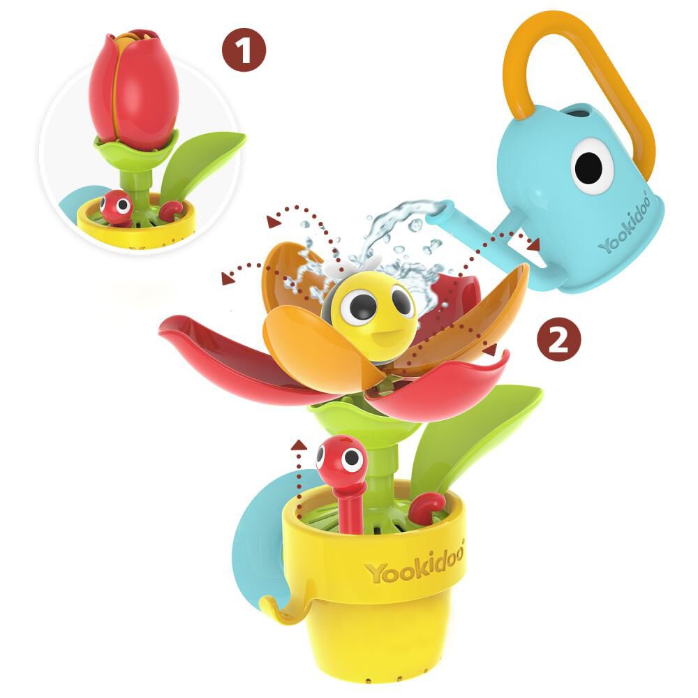 Juego De Agua Abejita De Agua En Flor Yookido image number 3.0