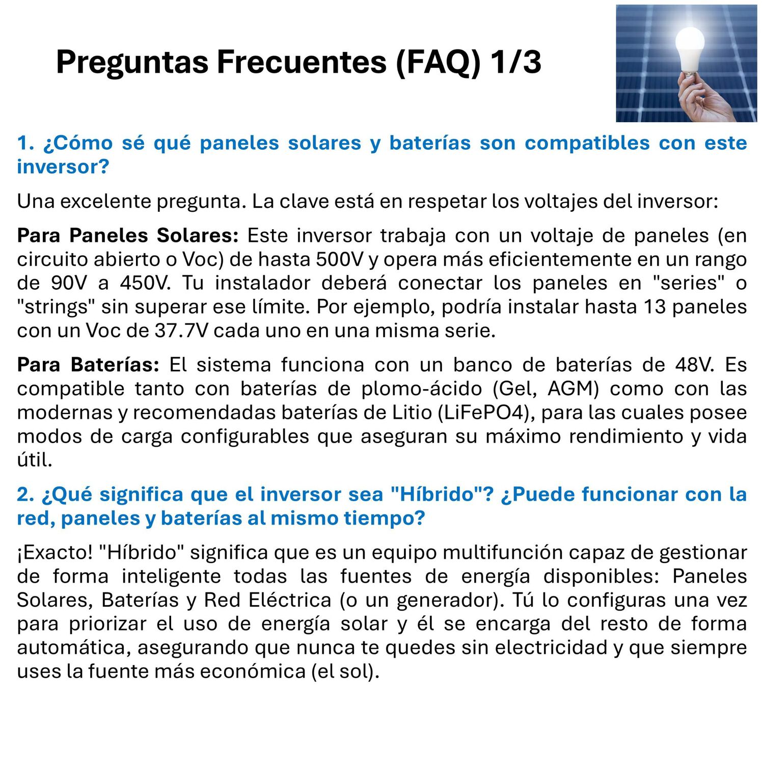 Inversor Solar Con Wifi H&iacute;brido De 10200w Con Potencia M&aacute;xima 20400w image number 8.0
