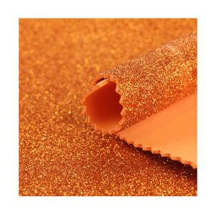 Goma Eva Glitter 40x60cm 2mm Naranja Torre