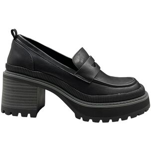 Mocasin Mujer Negro Pamplona Detogni
