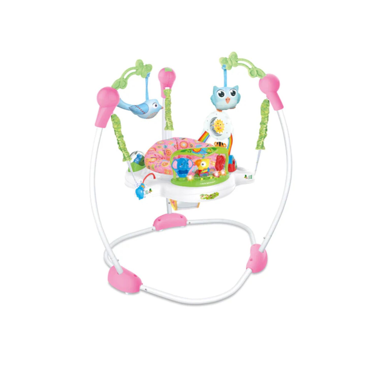 Silla Saltarina Did&aacute;ctica Musical De Beb&eacute; Gira360&deg; Ni&ntilde;o Ni&ntilde;a image number 0.0