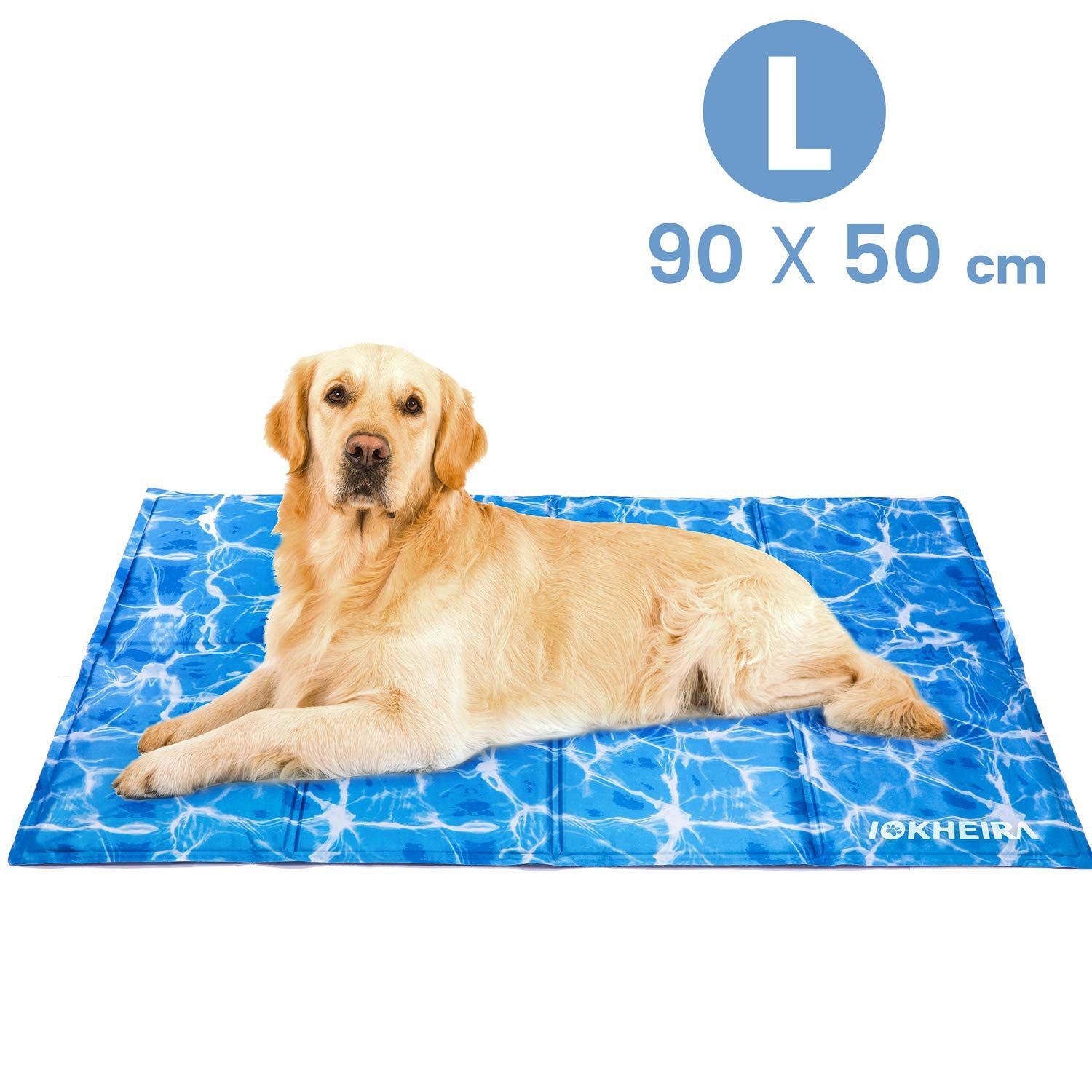 Manta De Gel Frio Refrescante Talla L 90x50cm Perros Gatos Agua image number 2.0