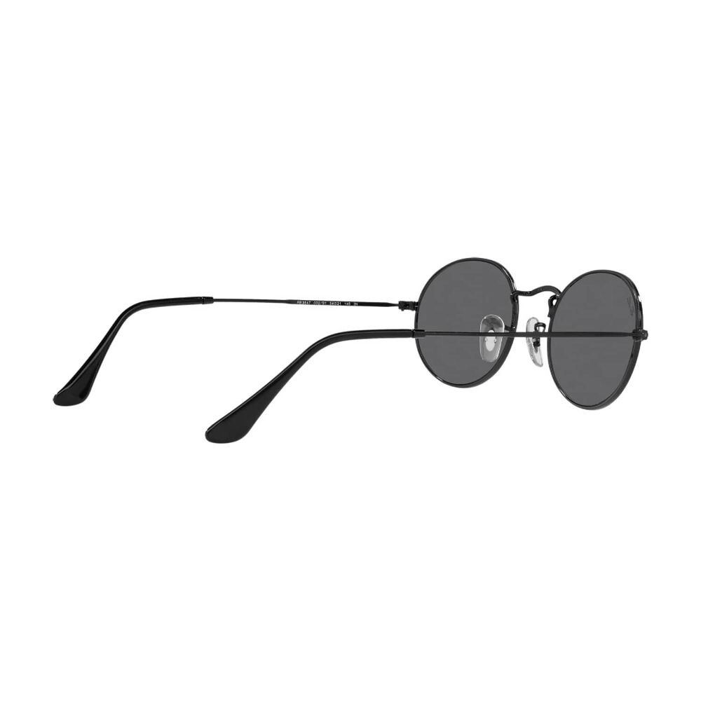 Lentes De Sol Oval Black Ray-ban image number 8.0