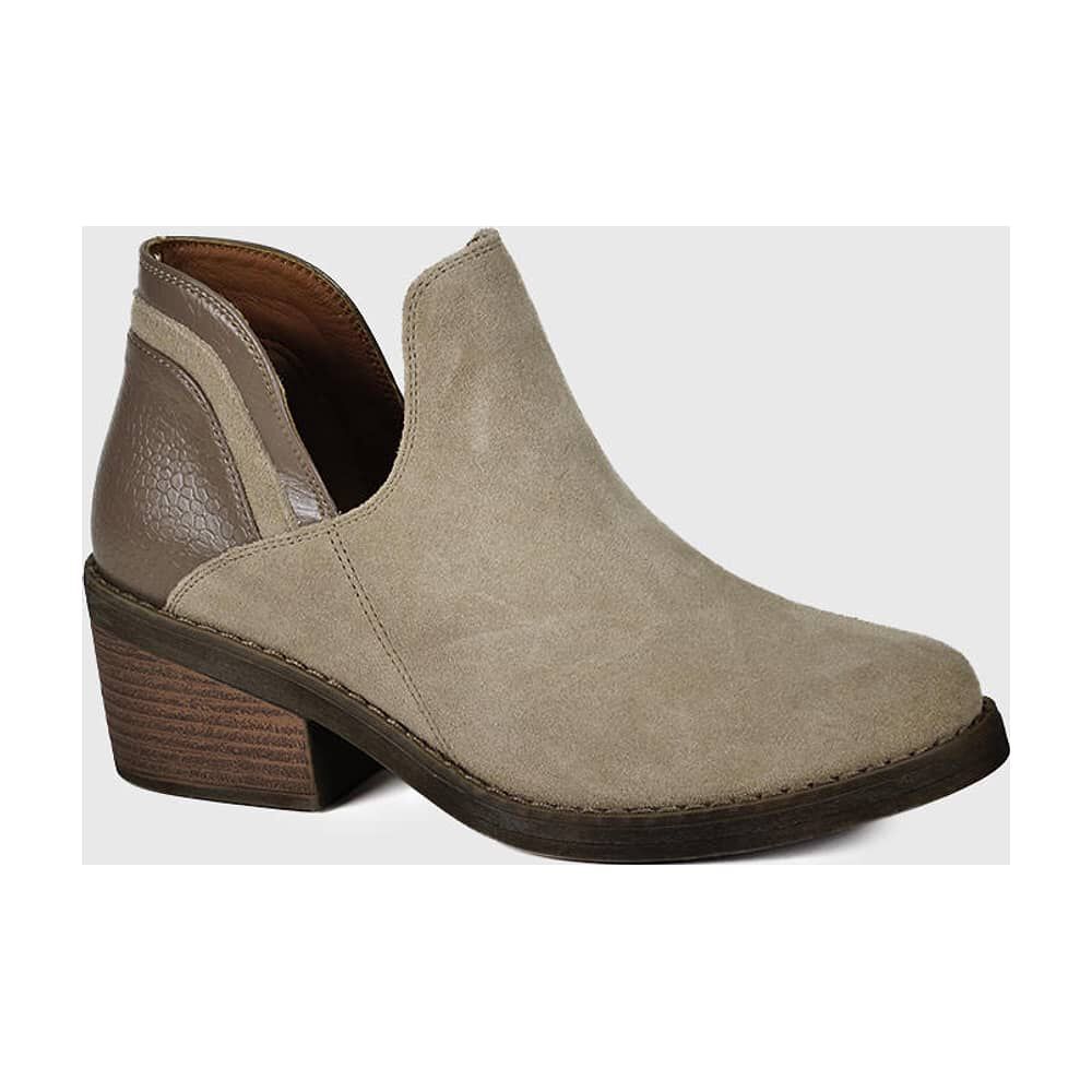 Bot&iacute;n Cuero Xiana Beige image number 5.0