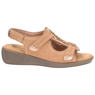 Sandalia Mujer Hush Puppies Juliana Cafe