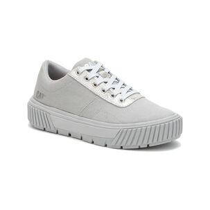 Zapatilla Urbana Mujer Caterpillar Amp Canvas Silver