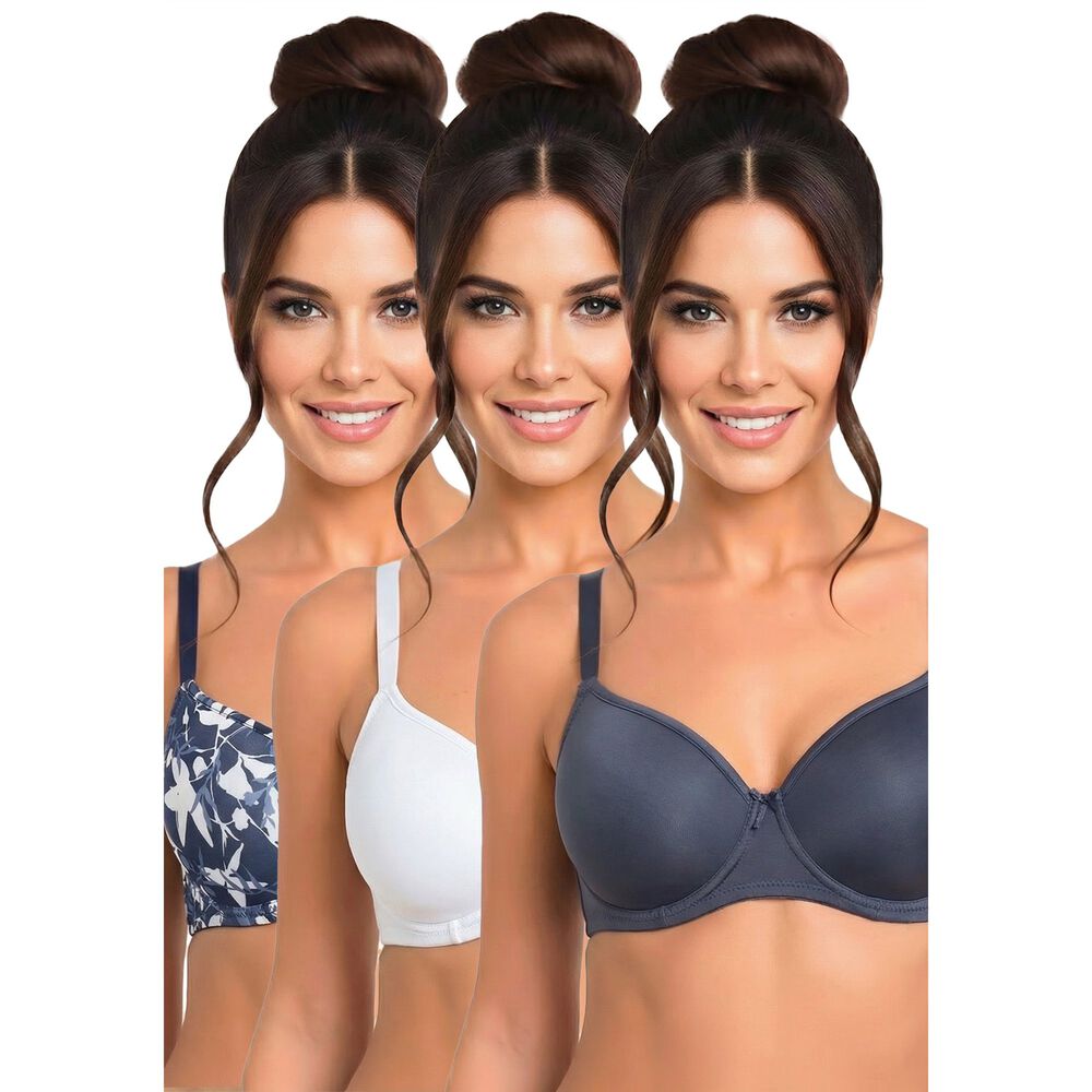 Pack 3x Sosten Microfibra P350024-azm3 Kayser image number 0.0