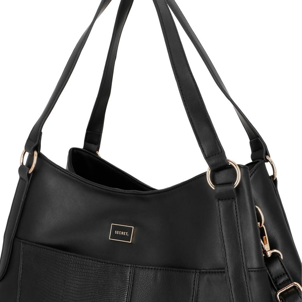 Cartera De Hombro Secret Pretoria Sc6 L Negro image number 5.0