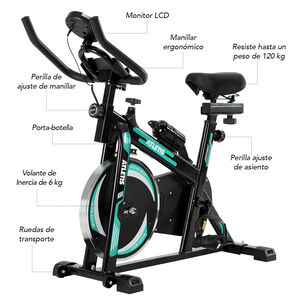 Bicicleta Spinning Atletis K300 Verde