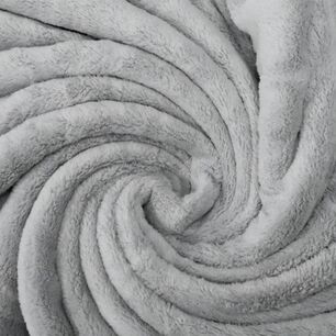 Toalla Extra Larga De Microfibra Gris