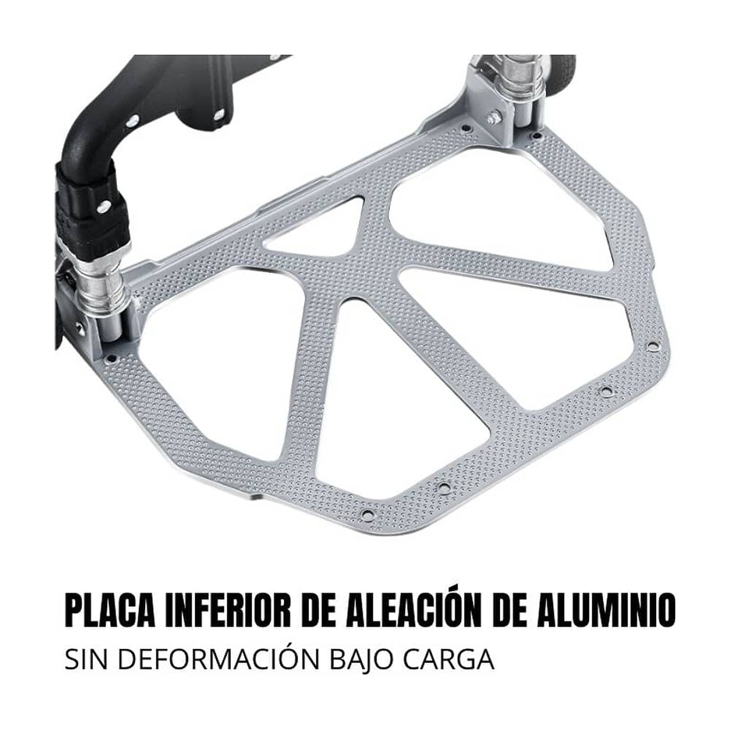 Carretilla De Carga Yegua Plegable Extensible Soporte 100 Kg image number 4.0
