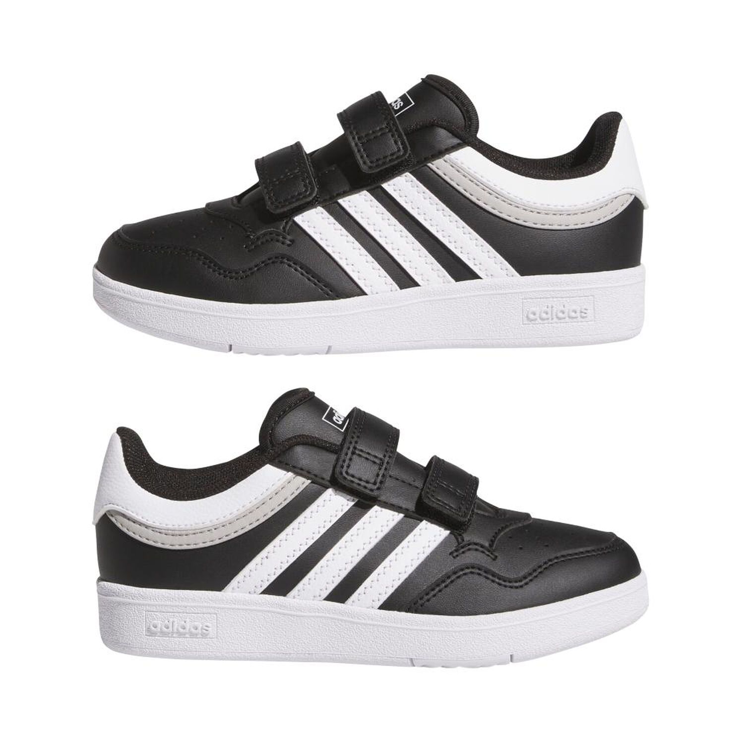 Zapatilla Infantil Unisex Adidas Hoops 4.0 Cf C Negro image number 8.0