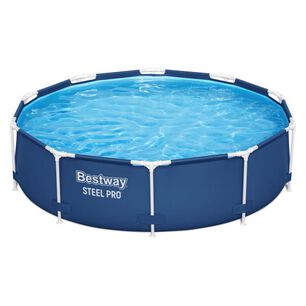 Set De Piscina Sobre Superficie Redonda Steel Pro Max De Bestway De 3,05 M X 76 Cm