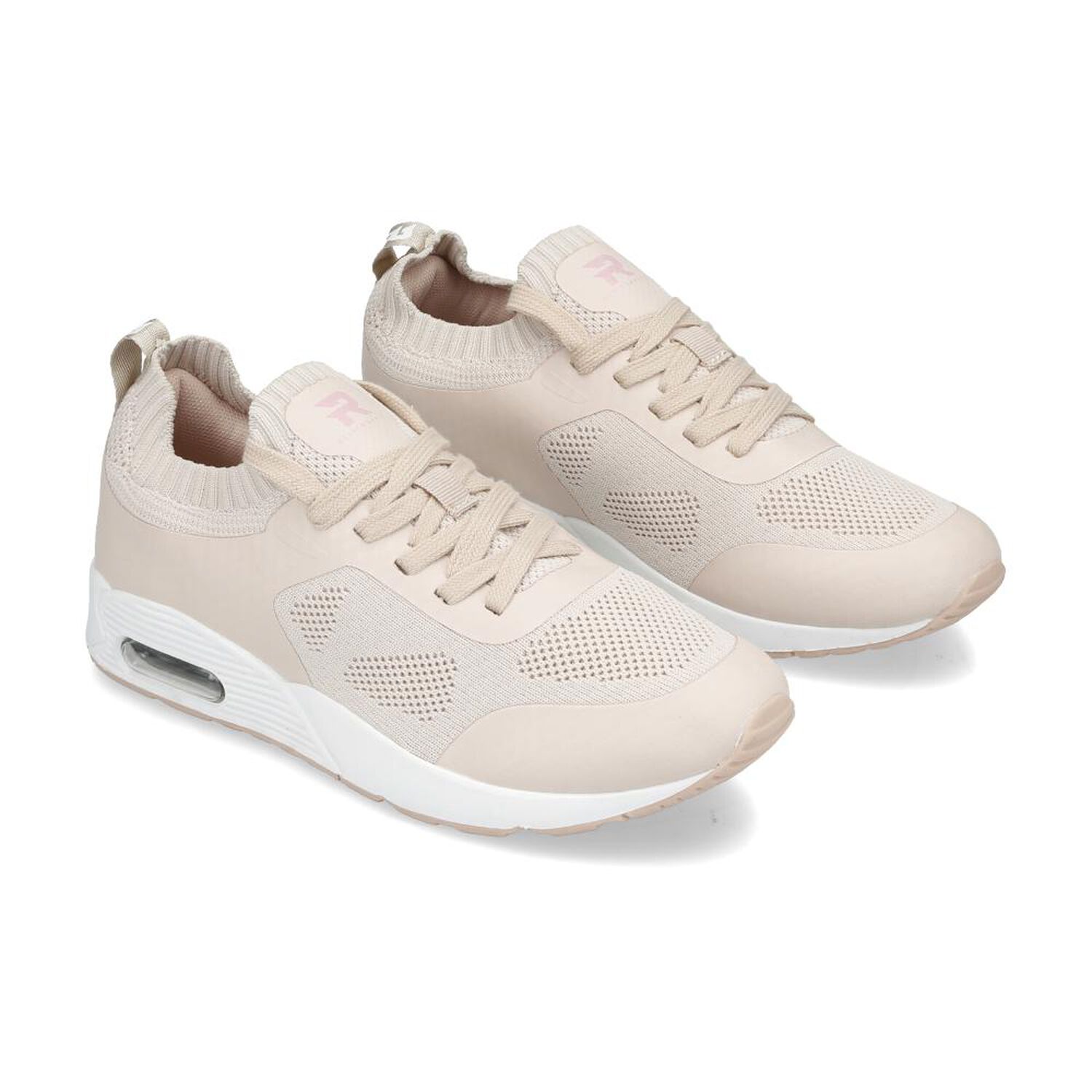 Zapatilla Urbana Mujer Rolly Go Beige image number 1.0