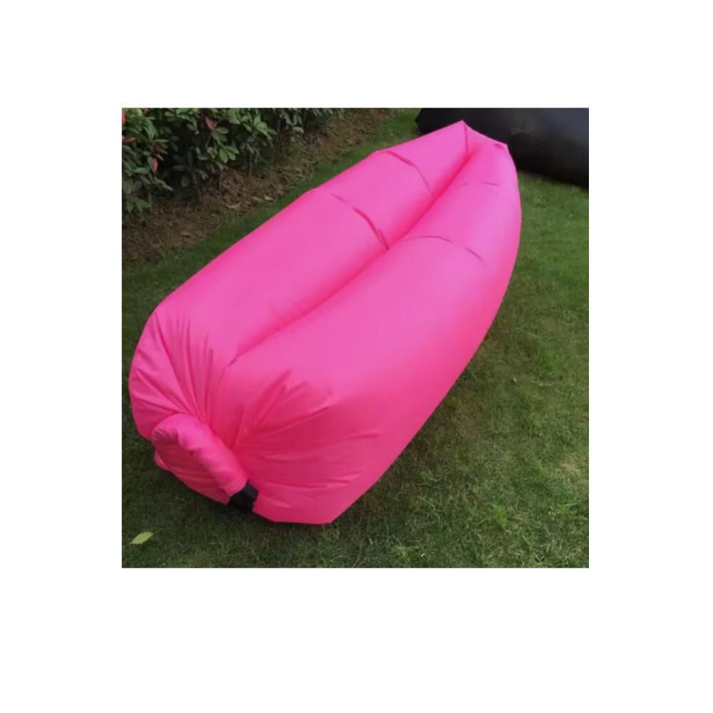 Sofá Sillón Inflable Tumbona Cojín Banano Camping Aire Playa image number 13.0