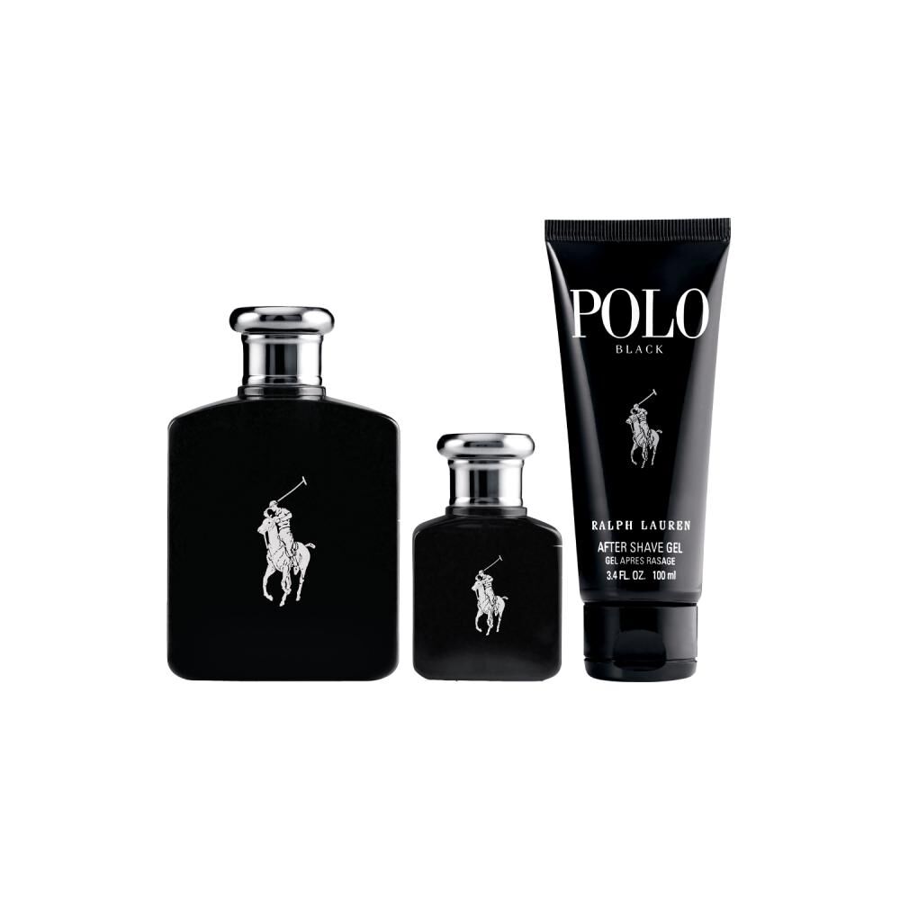 Perfume Polo Black Ralph Lauren / 125 Ml + 40 Ml + 100 Ml / Eau De Toillete image number 0.0