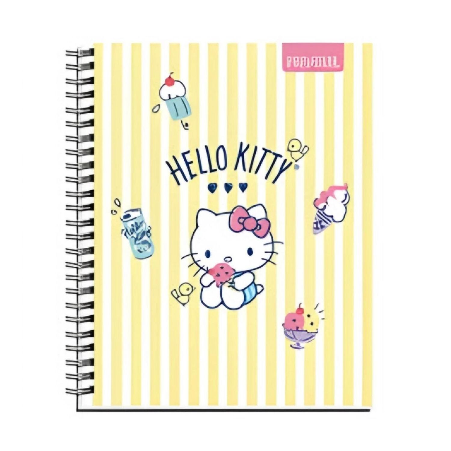 Pack De 5 Cuadernos Universitarios Hello Kitty Variado 100 Hojas image number 2.0